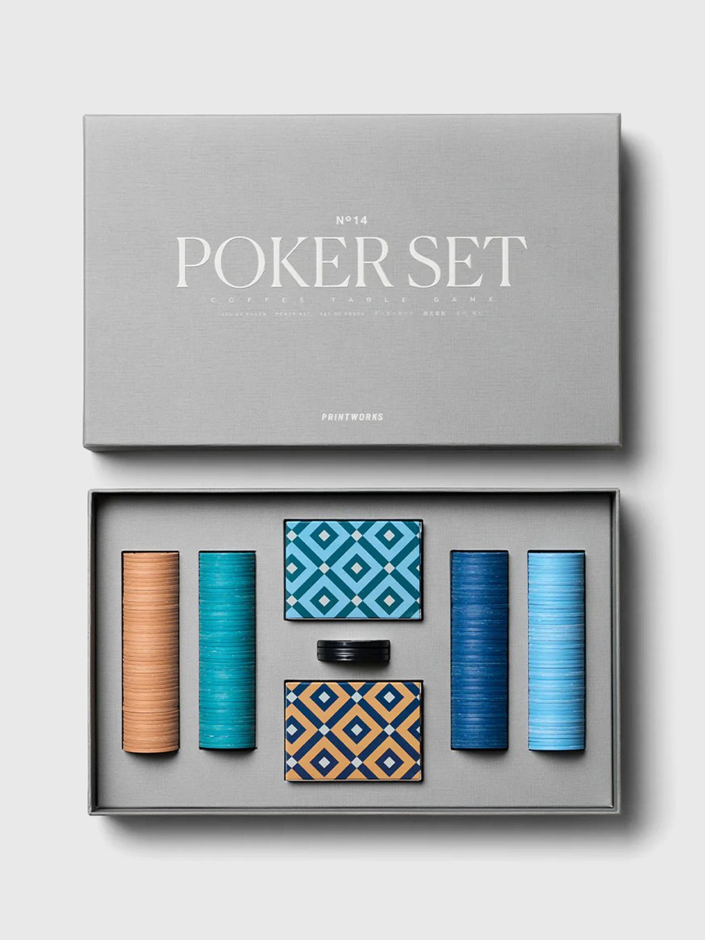 Printworks Classic Poker Set - Saint Bernard