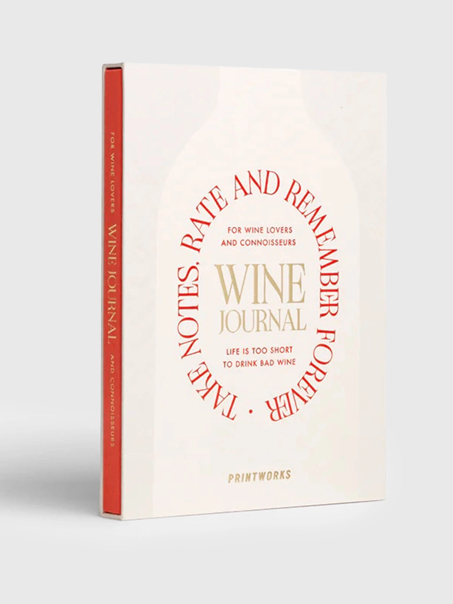Printworks Wine Tasting Journal - Saint Bernard
