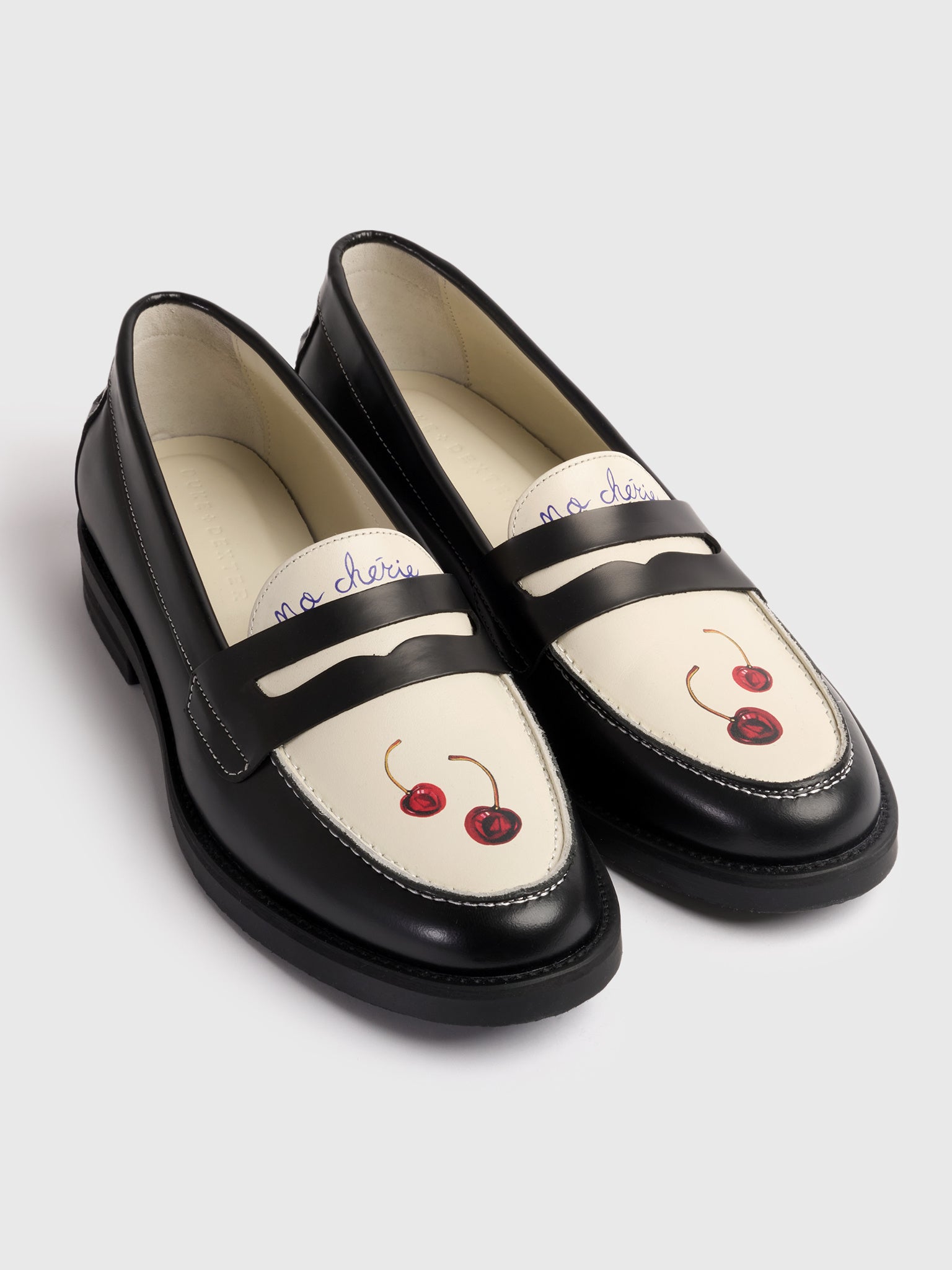 靴 DUKE+DEXTER PennyLoafer Wilde Cherry Duke & Dexter Women's Wilde Cherry Penny Loafer – Saint Bernard