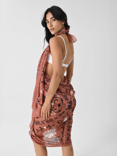 Maison Lecomte Flament Women's Crustacés Pareo