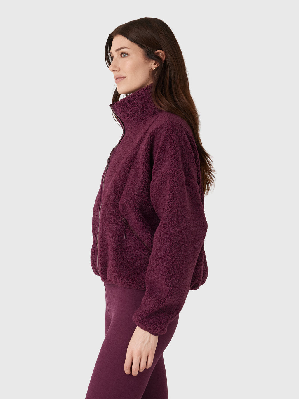 Beyond Yoga Women's Unity Zip Jacket - Saint Bernard