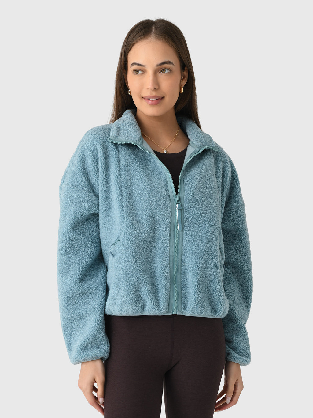 Beyond Yoga Women's Unity Zip Jacket - Saint Bernard