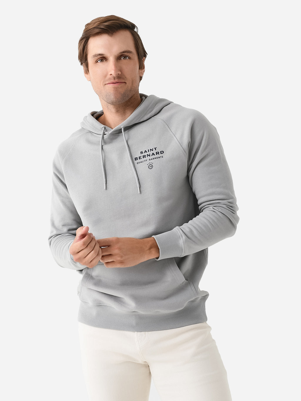 Saint Bernard Men's Quality Garments Hoodie - Saint Bernard