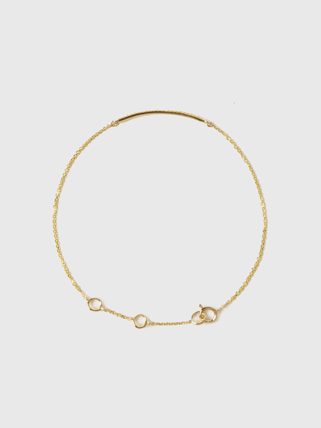 Stone And Strand Teeny Pavé Diamond Bar Bracelet - Saint Bernard
