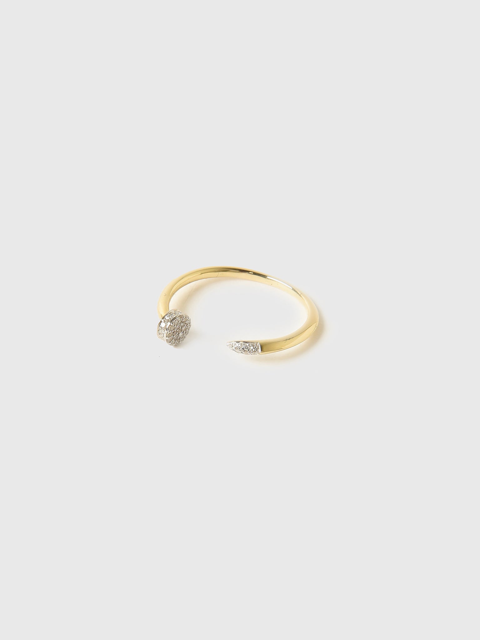Stone And Strand Fine Nailed It Pavé Diamond Ring - Saint Bernard