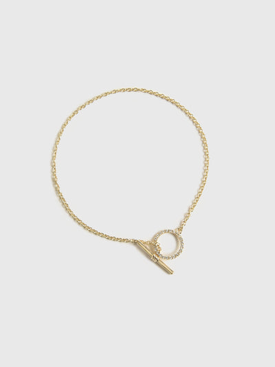 Stone And Strand Diamond Toggle Link Bracelet - Saint Bernard