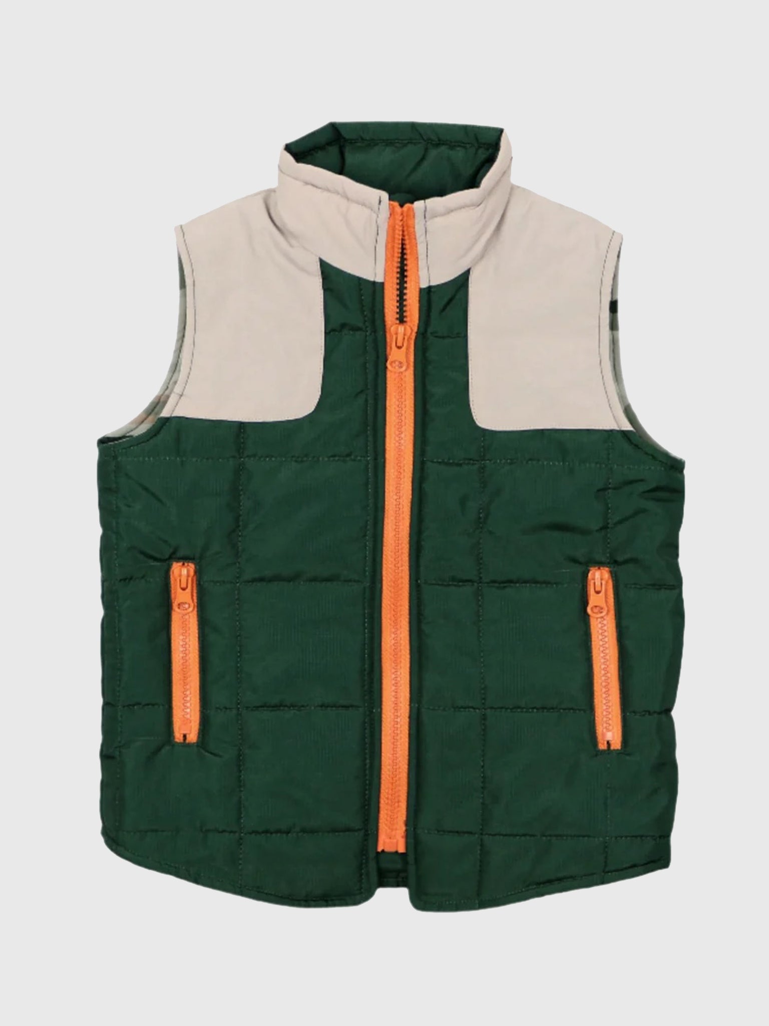 Blue Quail Boys' Quilted Vest - Saint Bernard