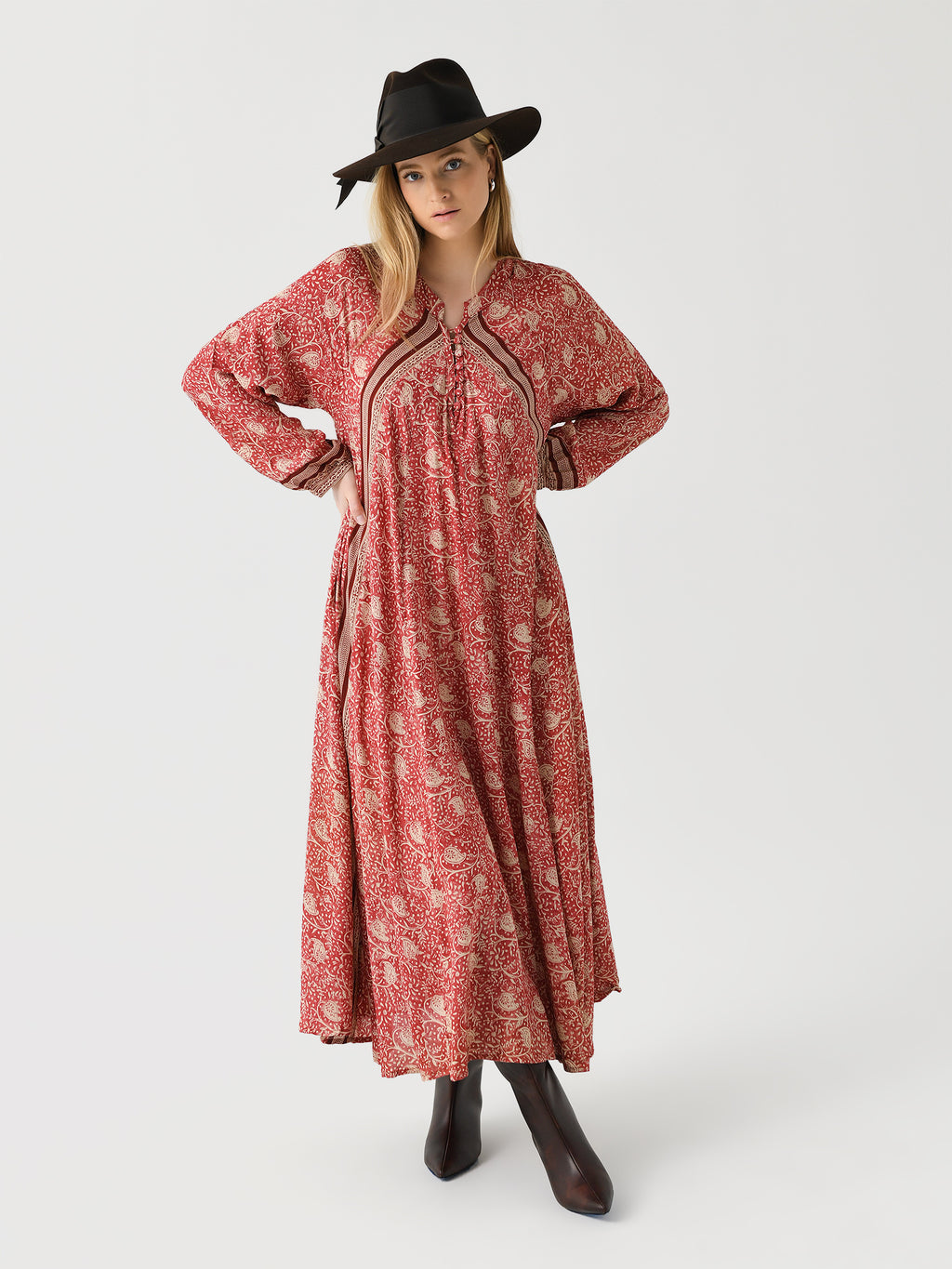 Natalie Martin Women's Fiore Maxi Dress - Saint Bernard