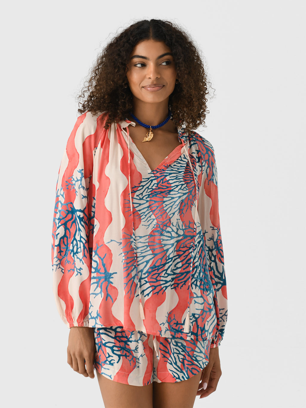 Natalie Martin Women's Penny Blouse - Saint Bernard