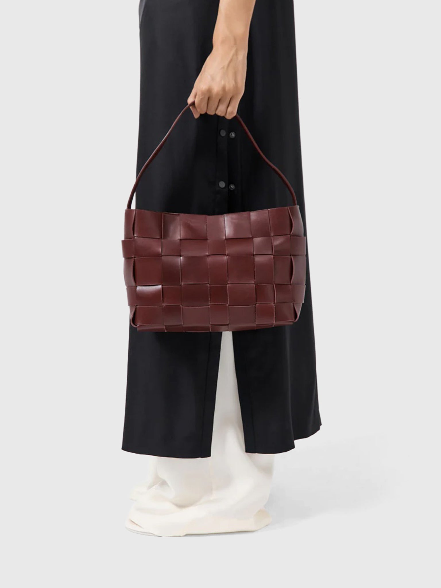 St. Agni Woven Mini Tote - Saint Bernard