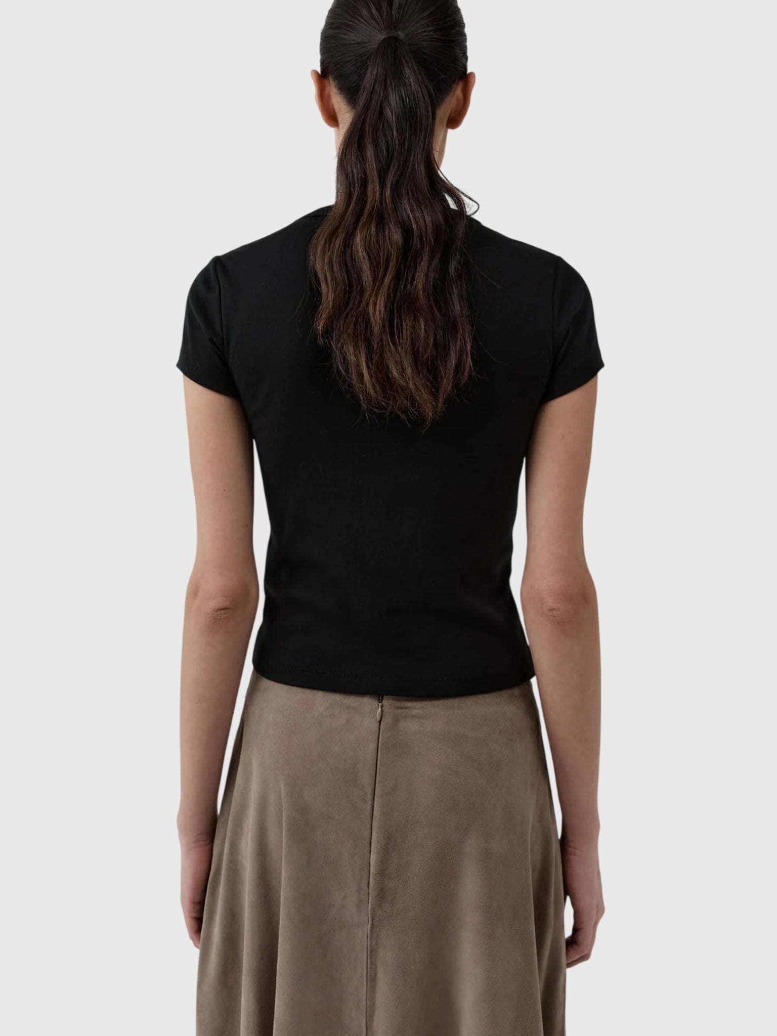 St. Agni Women's Organic Cotton Baby Tee