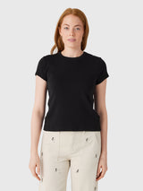 St. Agni Women's Organic Cotton Baby Tee - Saint Bernard
