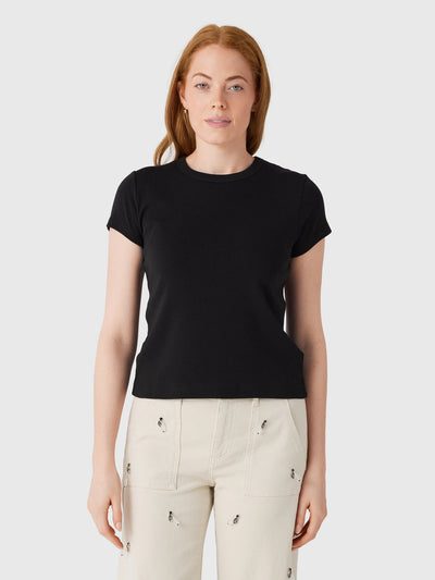 St. Agni Women's Organic Cotton Baby Tee - Saint Bernard