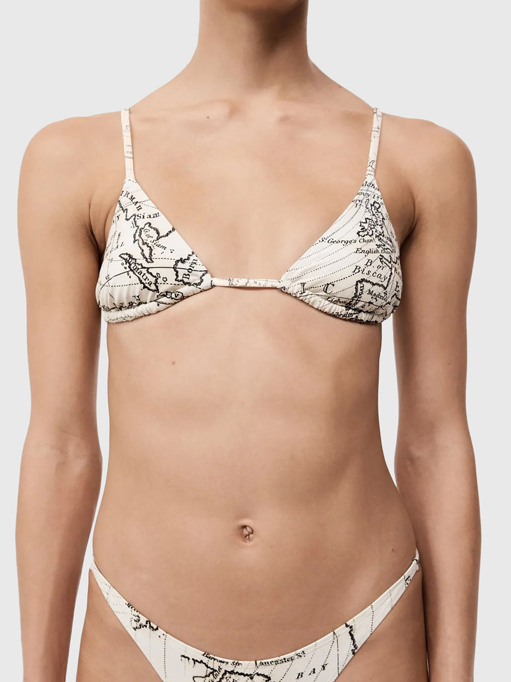 St. Agni Women's Triangle Bikini Top - Saint Bernard