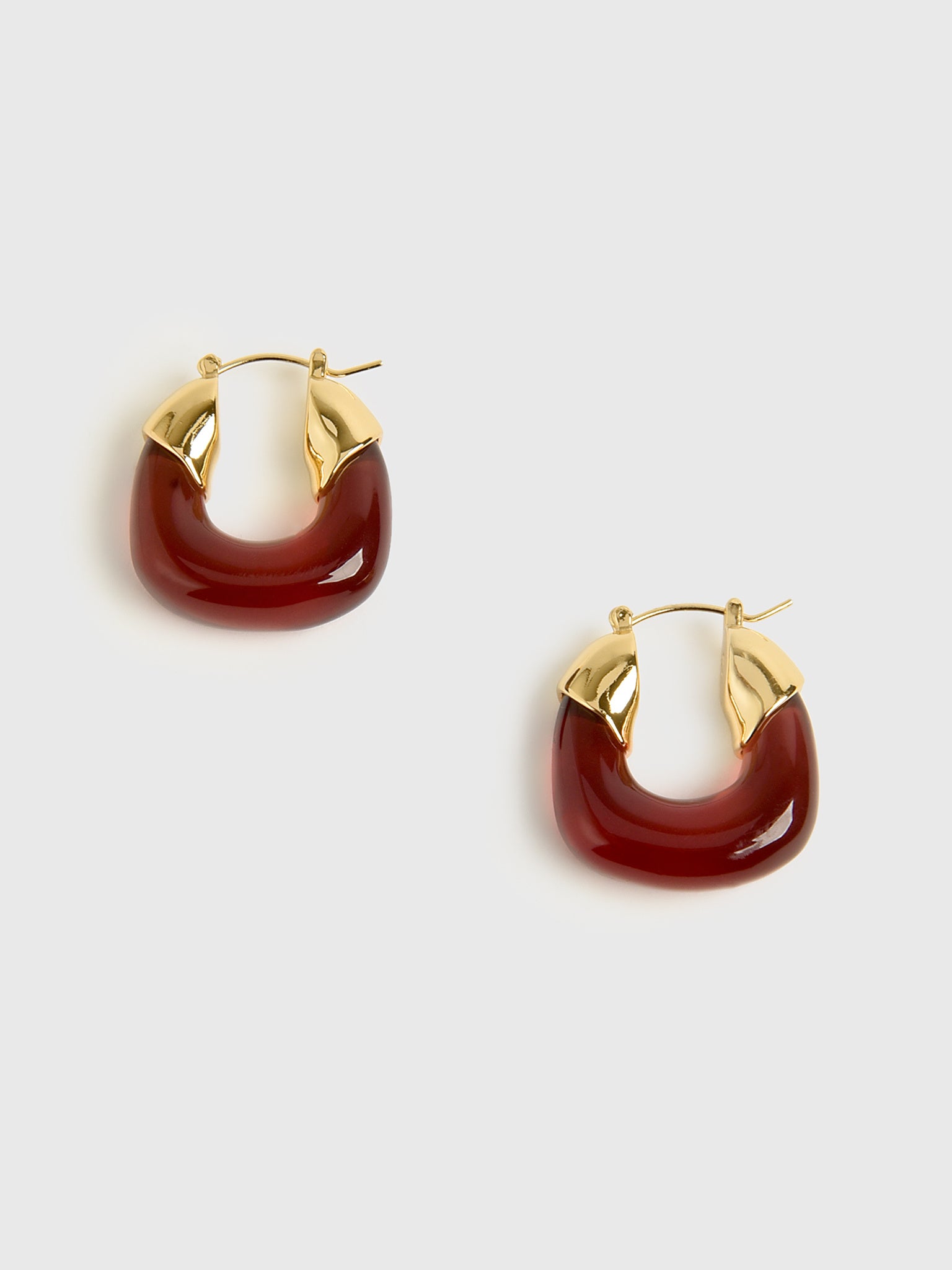 Lizzie Fortunato Mini Organic Hoop Earrings - Saint Bernard