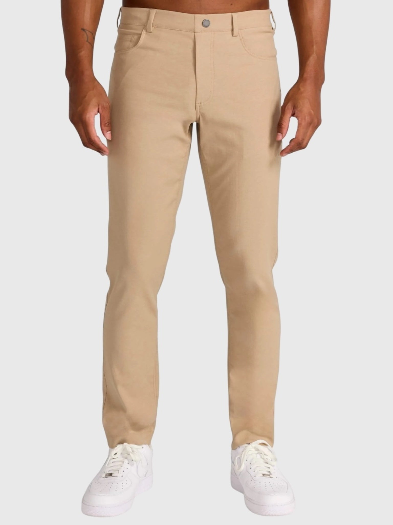 Redvanly Men's Calvin Pull-On Chino Trouser - Saint Bernard