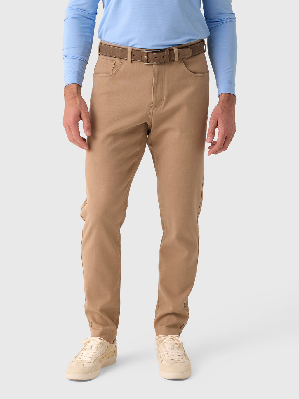 Redvanly Men's Calvin Pull-On Chino Trouser - Saint Bernard