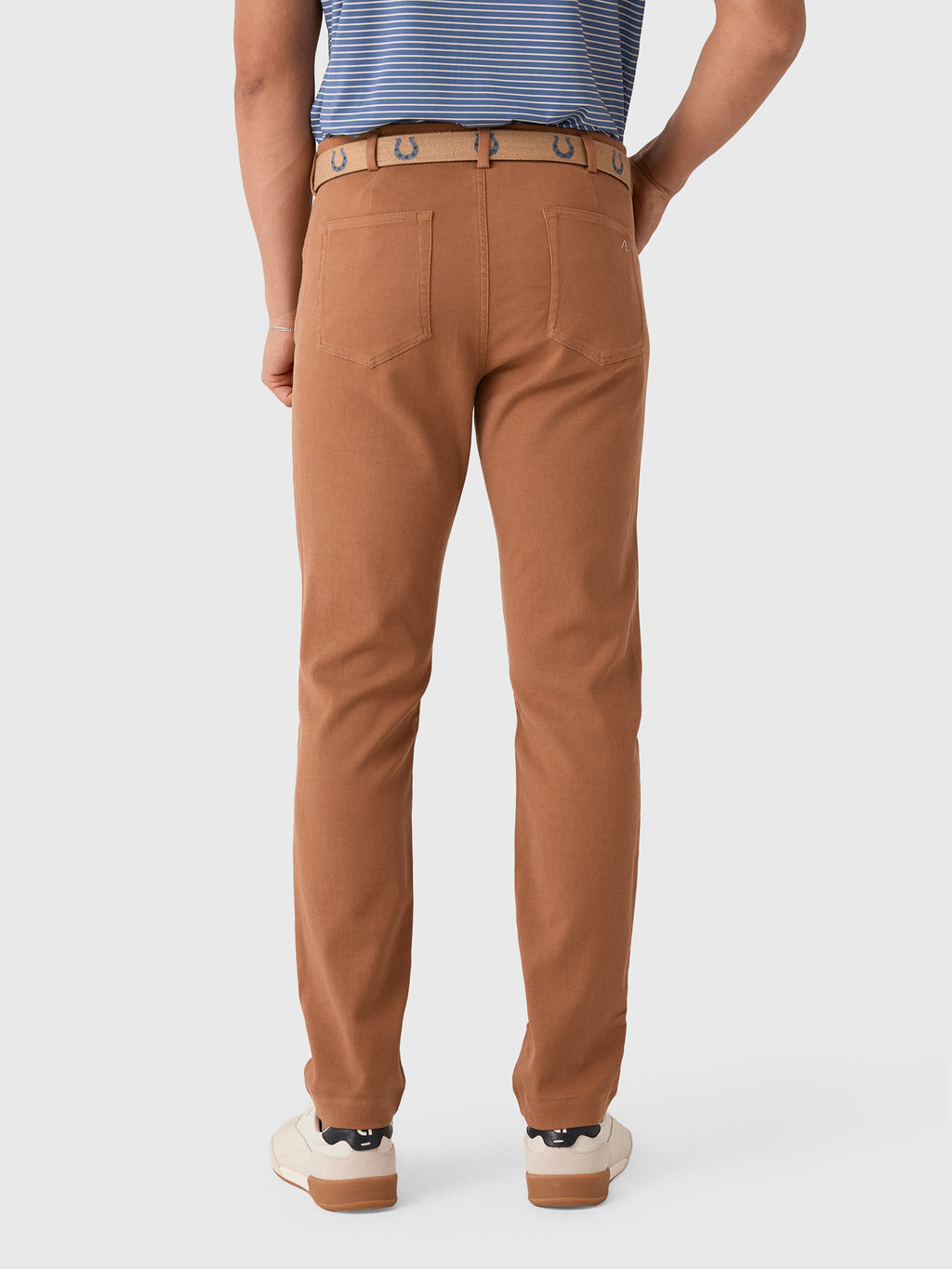 Redvanly Men's Calvin Pull-On Chino Trouser - Saint Bernard