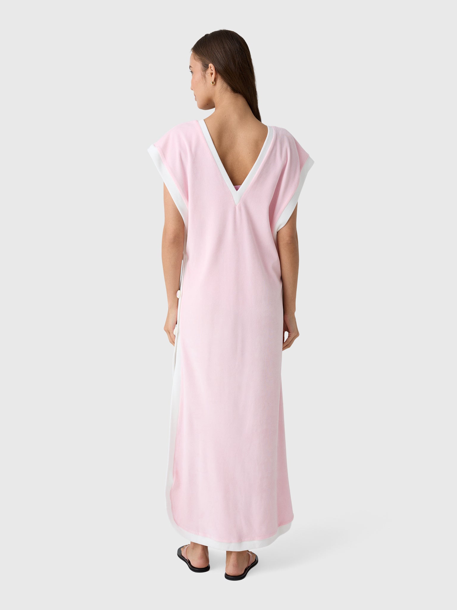My Beachy Side Women's Peony Kaftan Dress - Saint Bernard