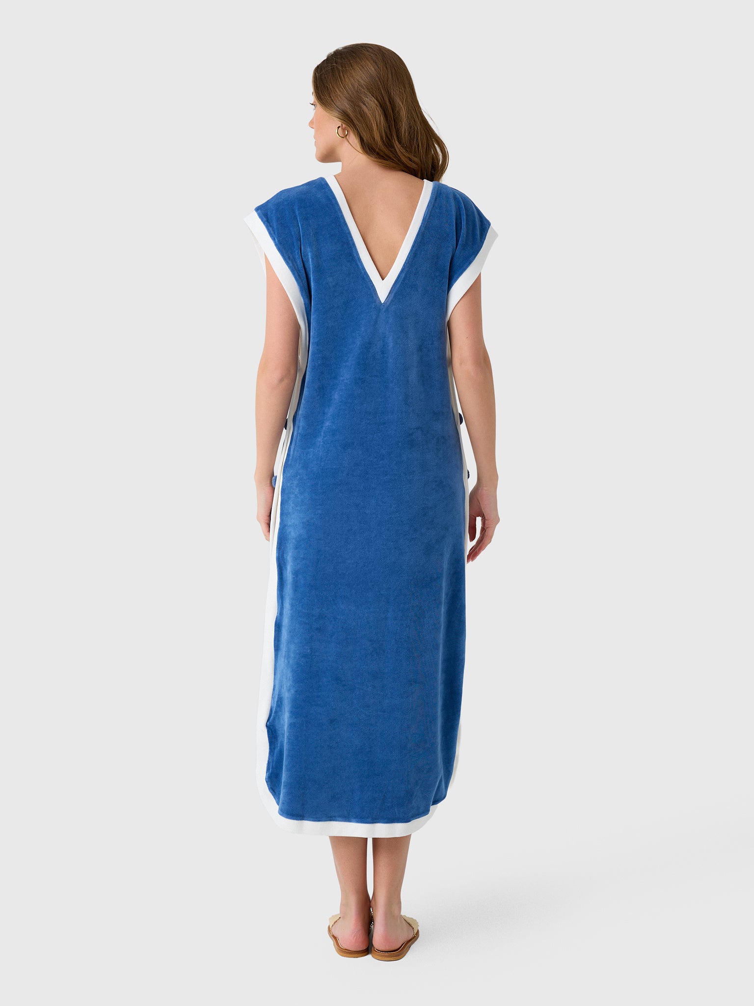 My Beachy Side Women's Peony Kaftan Dress - Saint Bernard