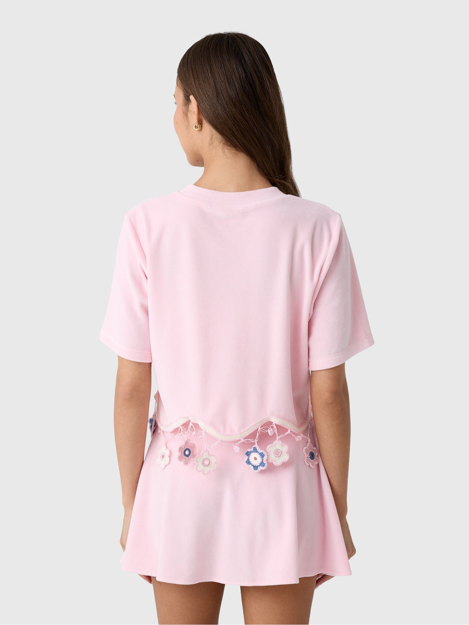 My Beachy Side Women's Peony Terry Top - Saint Bernard