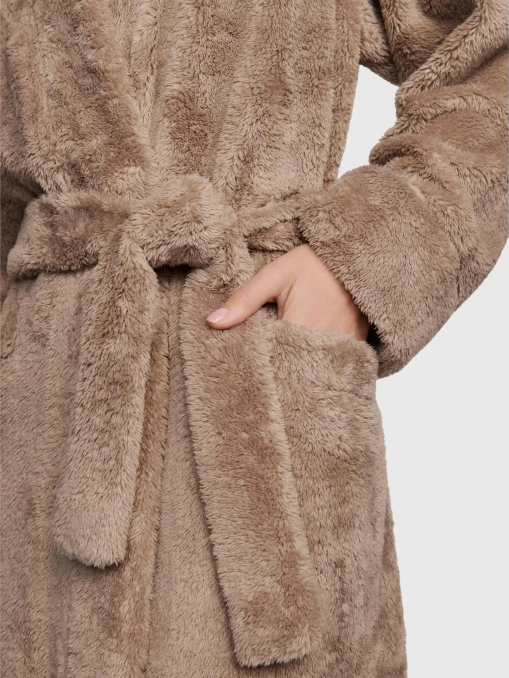 Eberjey Women's Renew Plush Long Robe - Saint Bernard