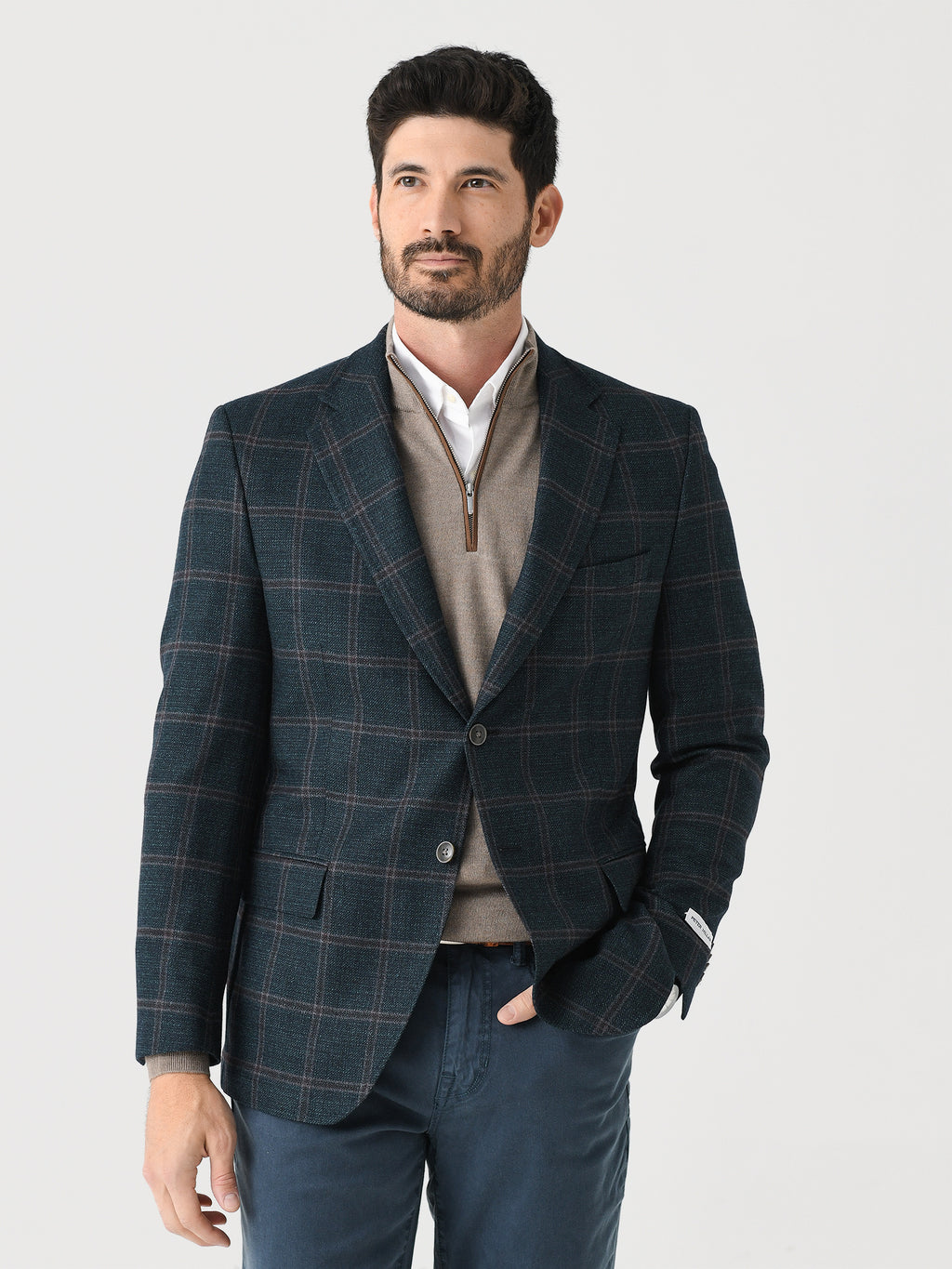 Peter Millar Crown Crafted Men's Harrison Soft Jacket - Saint Bernard