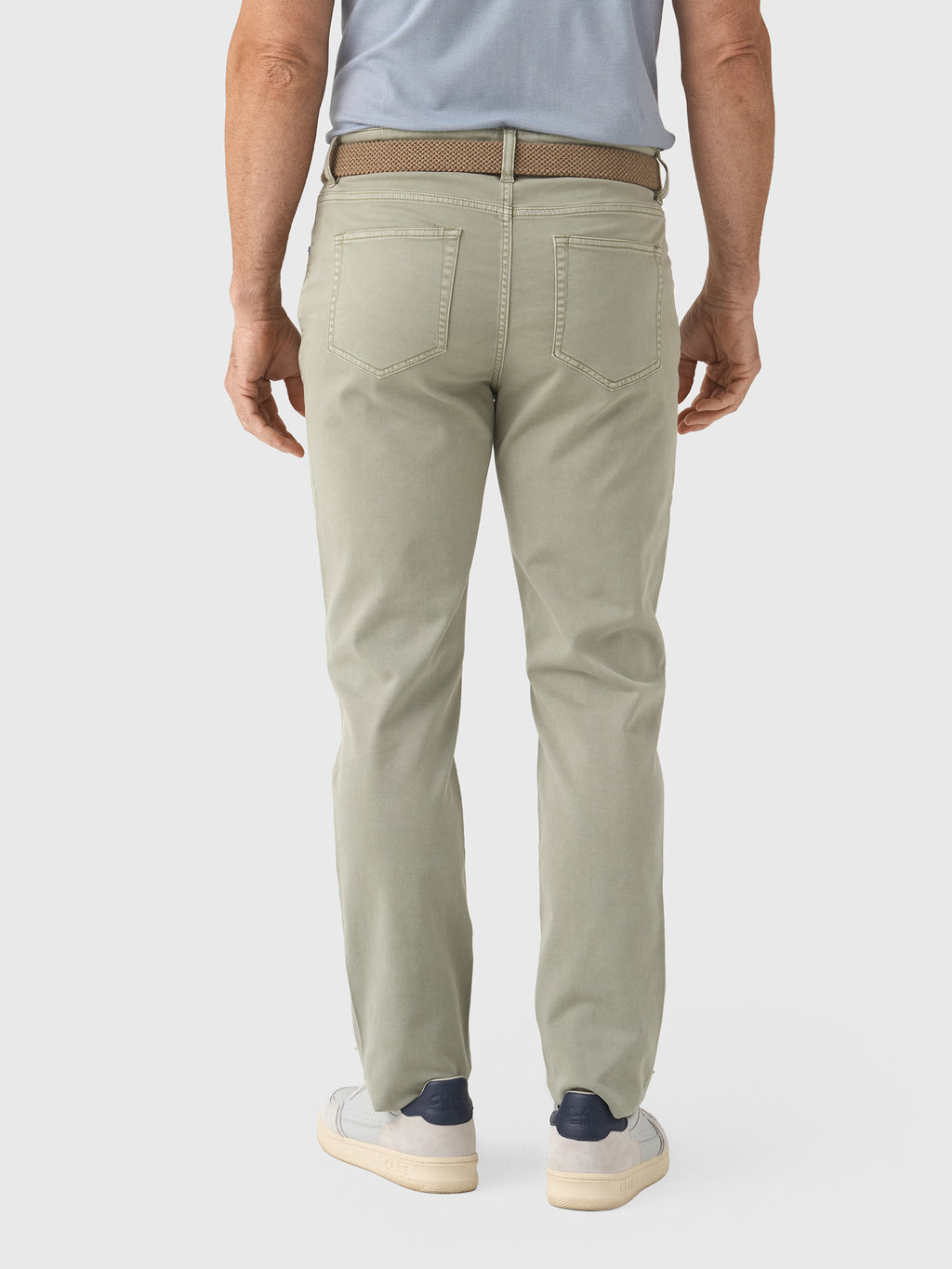 RYE51 Men's Vintage Flex Terry 5-Pocket Pant - Saint Bernard