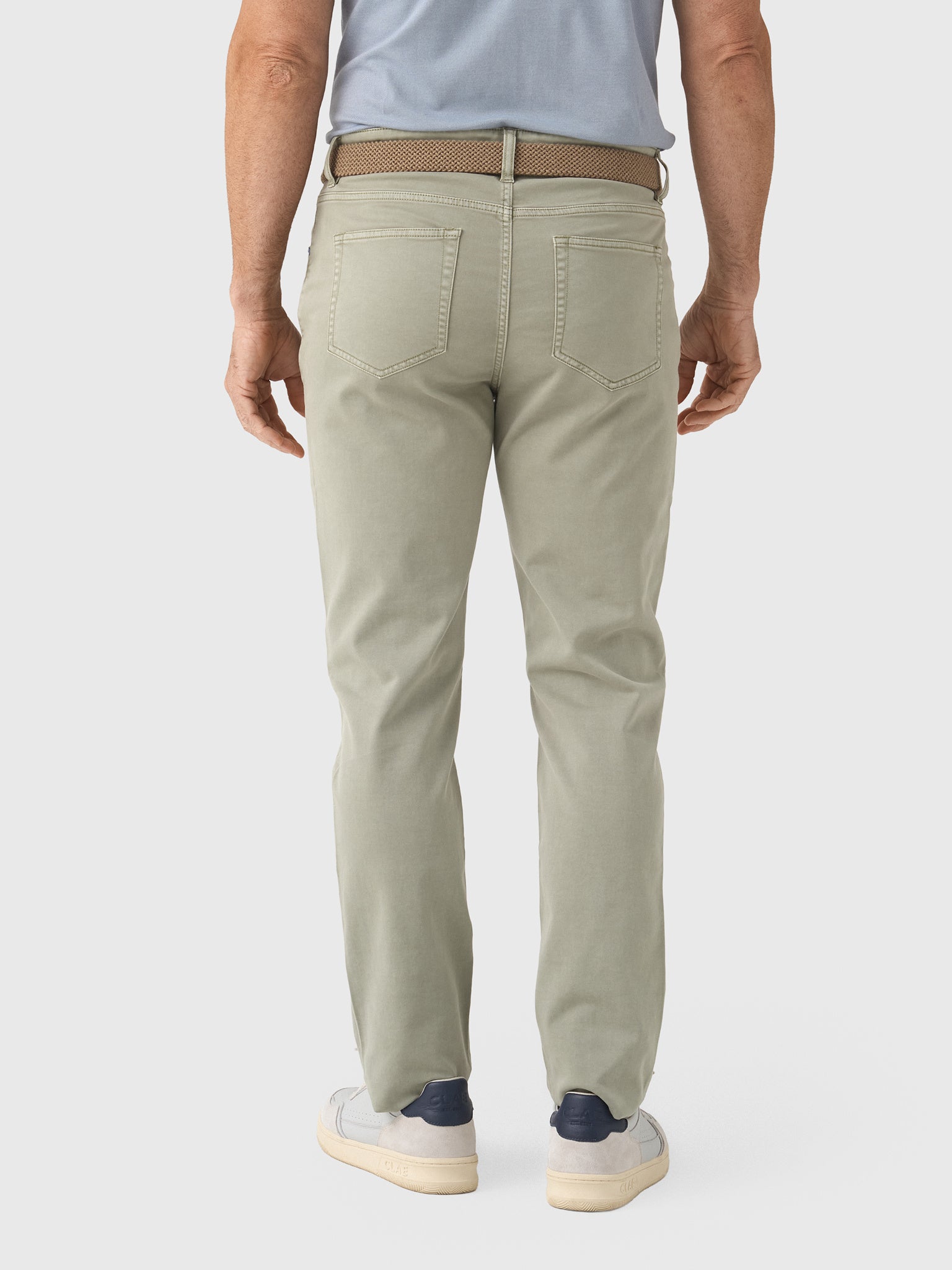 RYE51 Men's Vintage Flex Terry 5-Pocket Pant - Saint Bernard