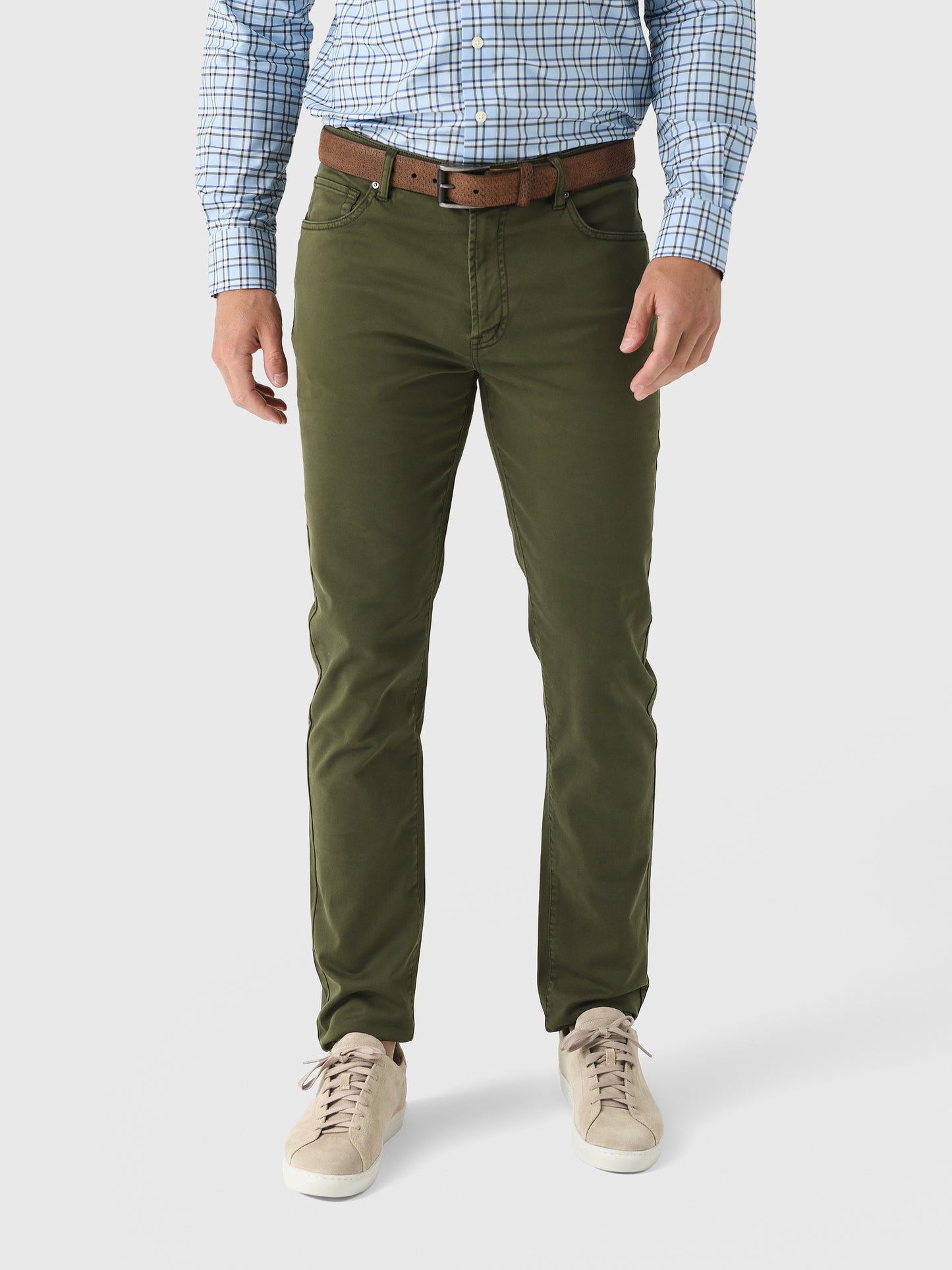 RYE51 Men's Vintage Flex Terry 5-Pocket Pant - Saint Bernard
