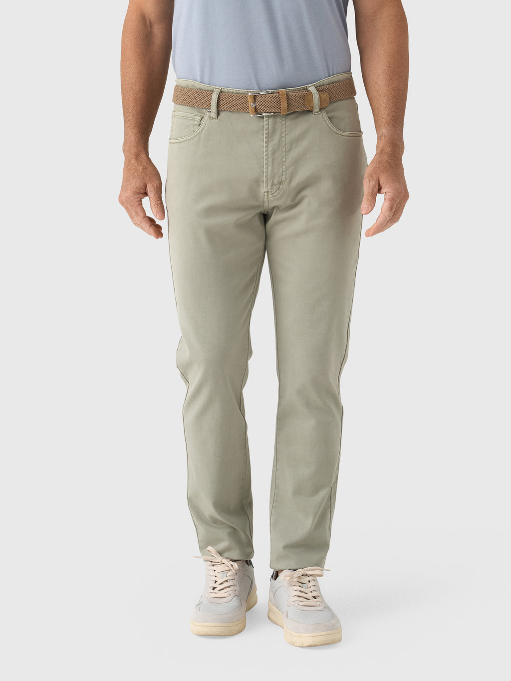 RYE51 Men's Vintage Flex Terry 5-Pocket Pant - Saint Bernard