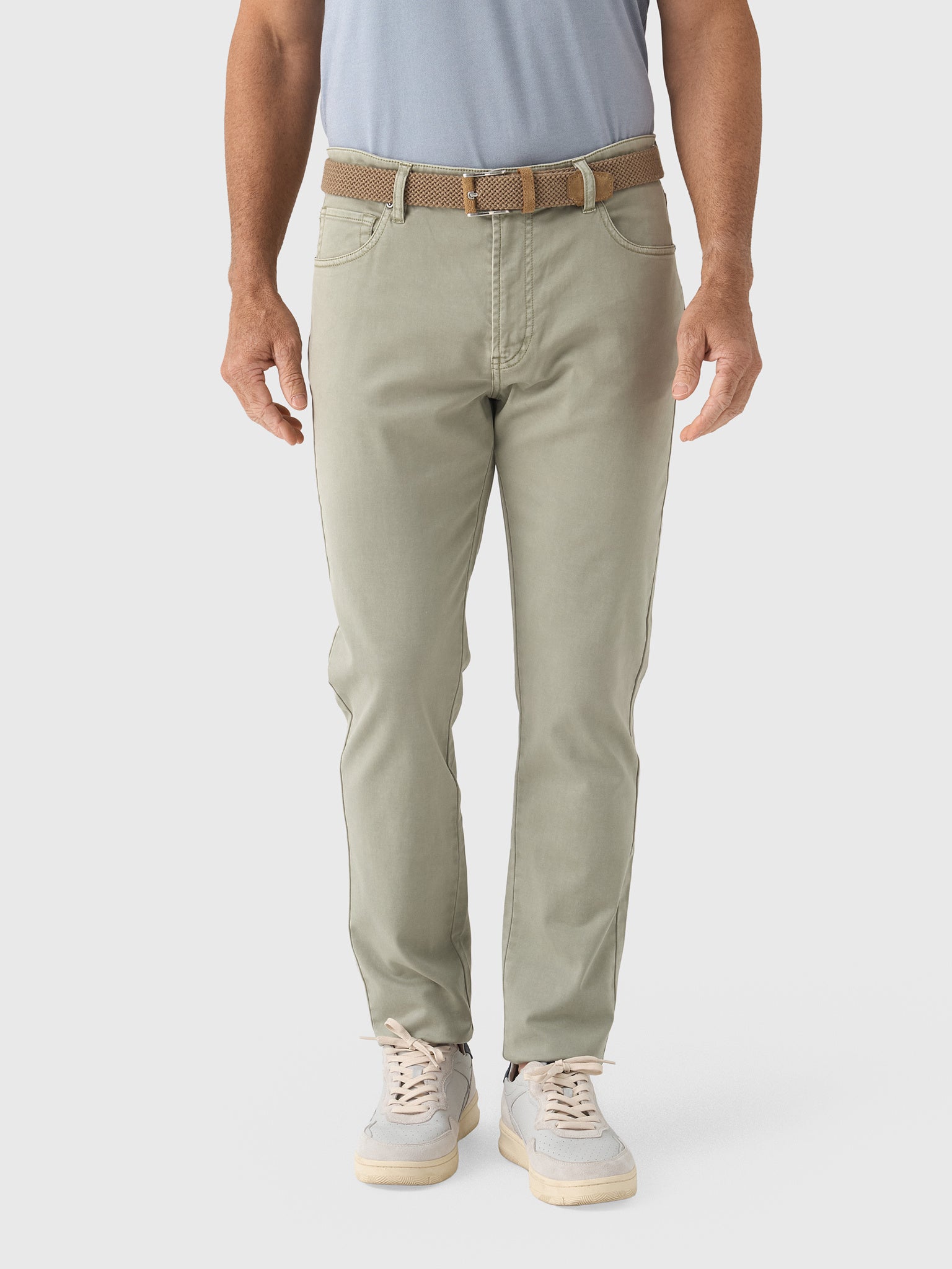 RYE51 Men's Vintage Flex Terry 5-Pocket Pant - Saint Bernard
