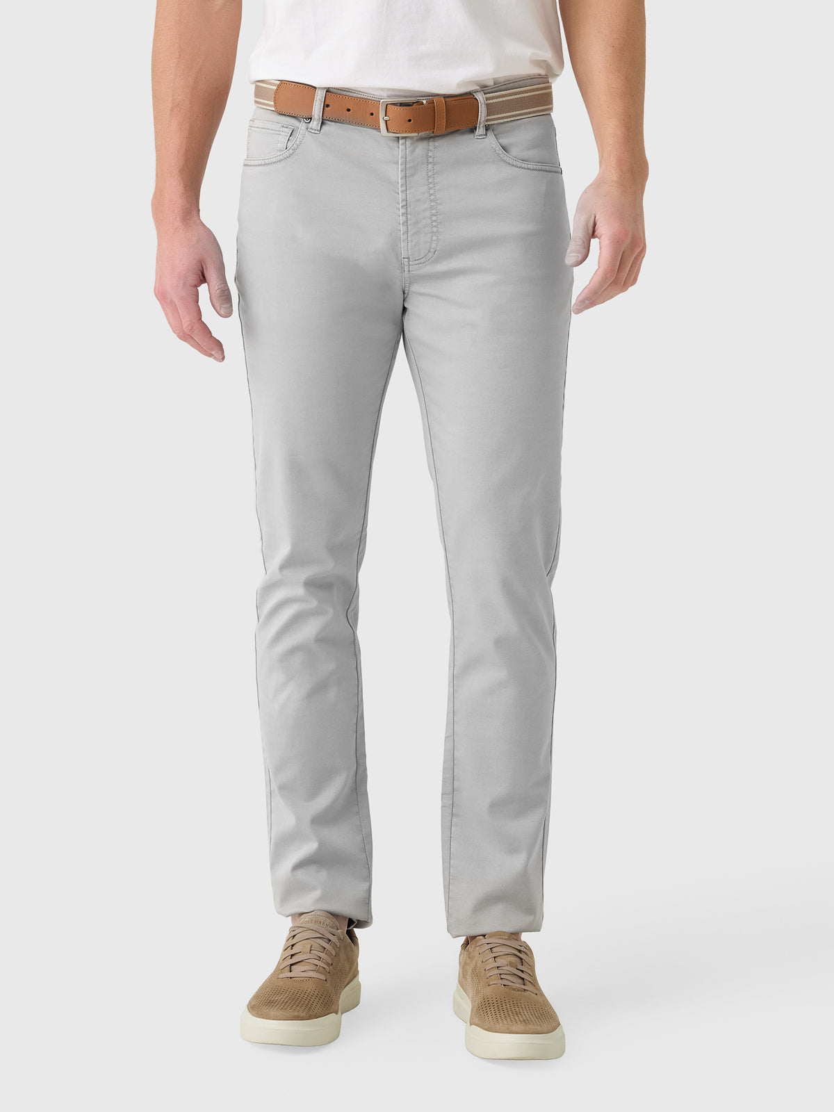 RYE51 Men's Vintage Flex Terry 5-Pocket Pant - Saint Bernard