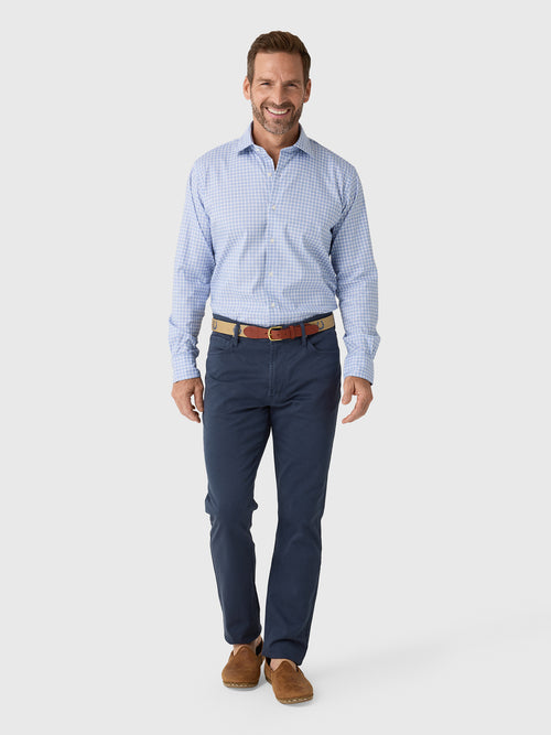 RYE51 Men's Vintage Flex Terry 5-Pocket Pant - Saint Bernard