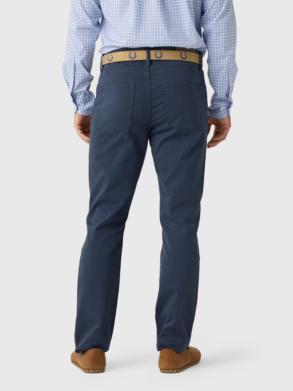 RYE51 Men's Vintage Flex Terry 5-Pocket Pant - Saint Bernard