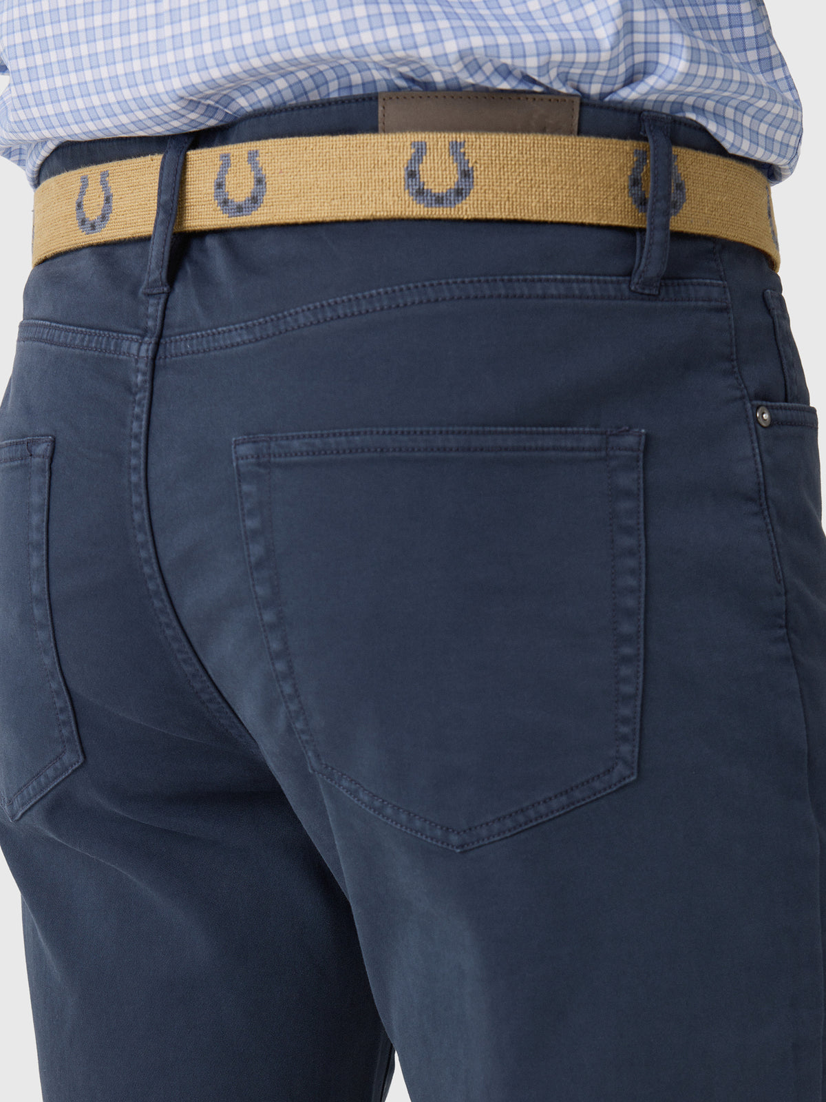 RYE51 Men's Vintage Flex Terry 5-Pocket Pant - Saint Bernard
