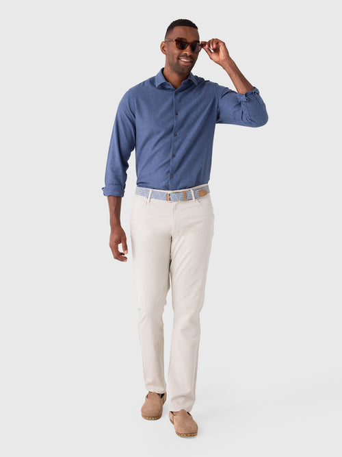RYE51 Men's Vintage Flex Terry 5-Pocket Pant - Saint Bernard