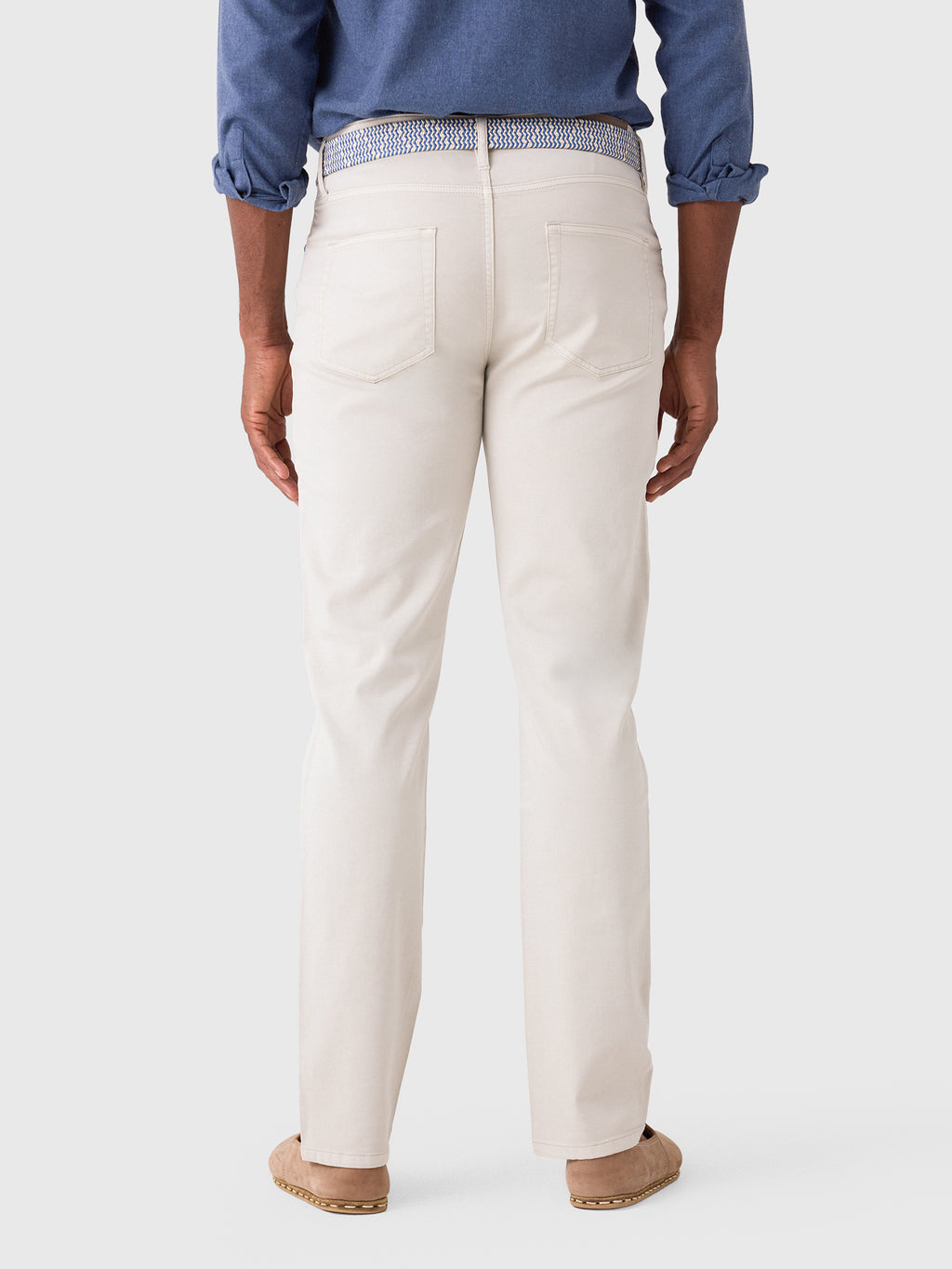 RYE51 Men's Vintage Flex Terry 5-Pocket Pant - Saint Bernard