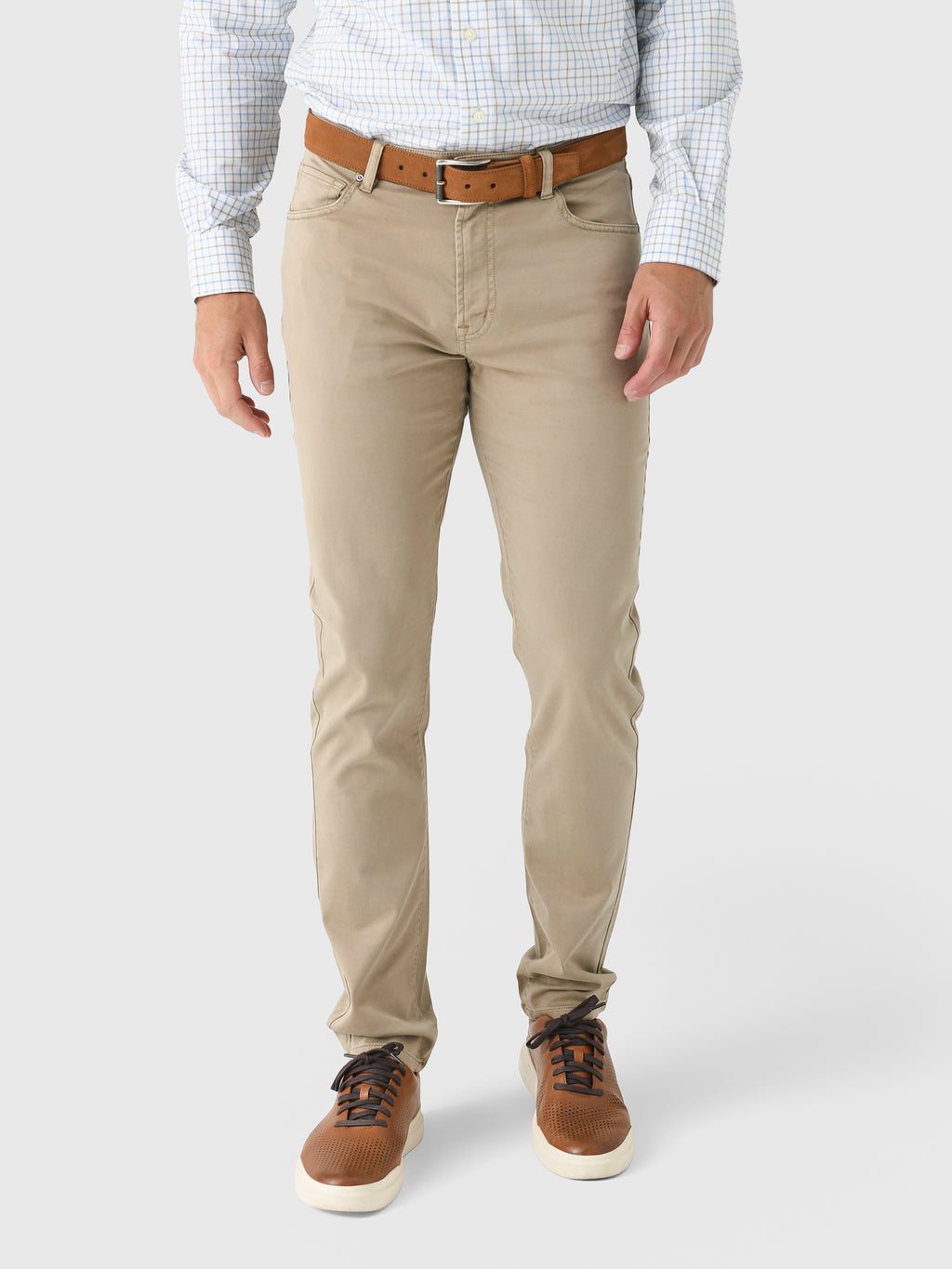 RYE51 Men's Vintage Flex Terry 5-Pocket Pant - Saint Bernard