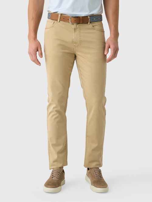 RYE51 Men's Vintage Flex Terry 5-Pocket Pant