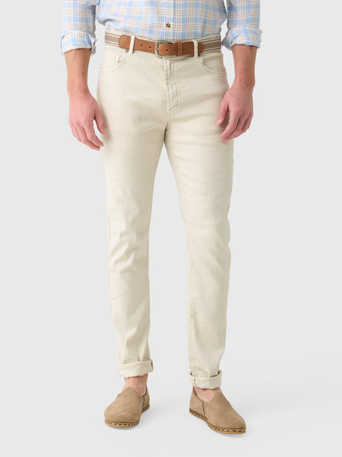 Rye51 Men's Lino Elastico Five-Pocket Pant