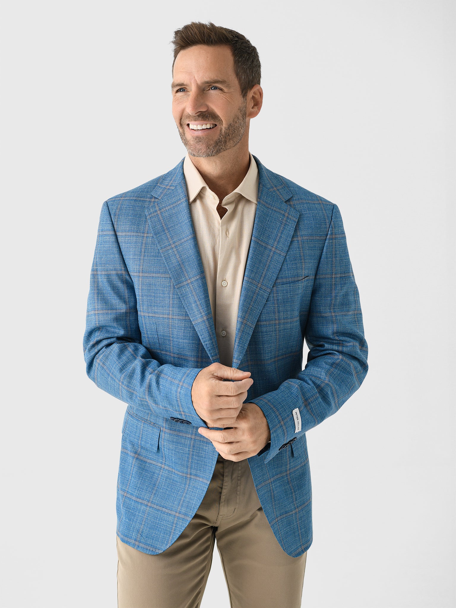 Peter Millar Crown Crafted Men's Harrison Soft Jacket - Saint Bernard