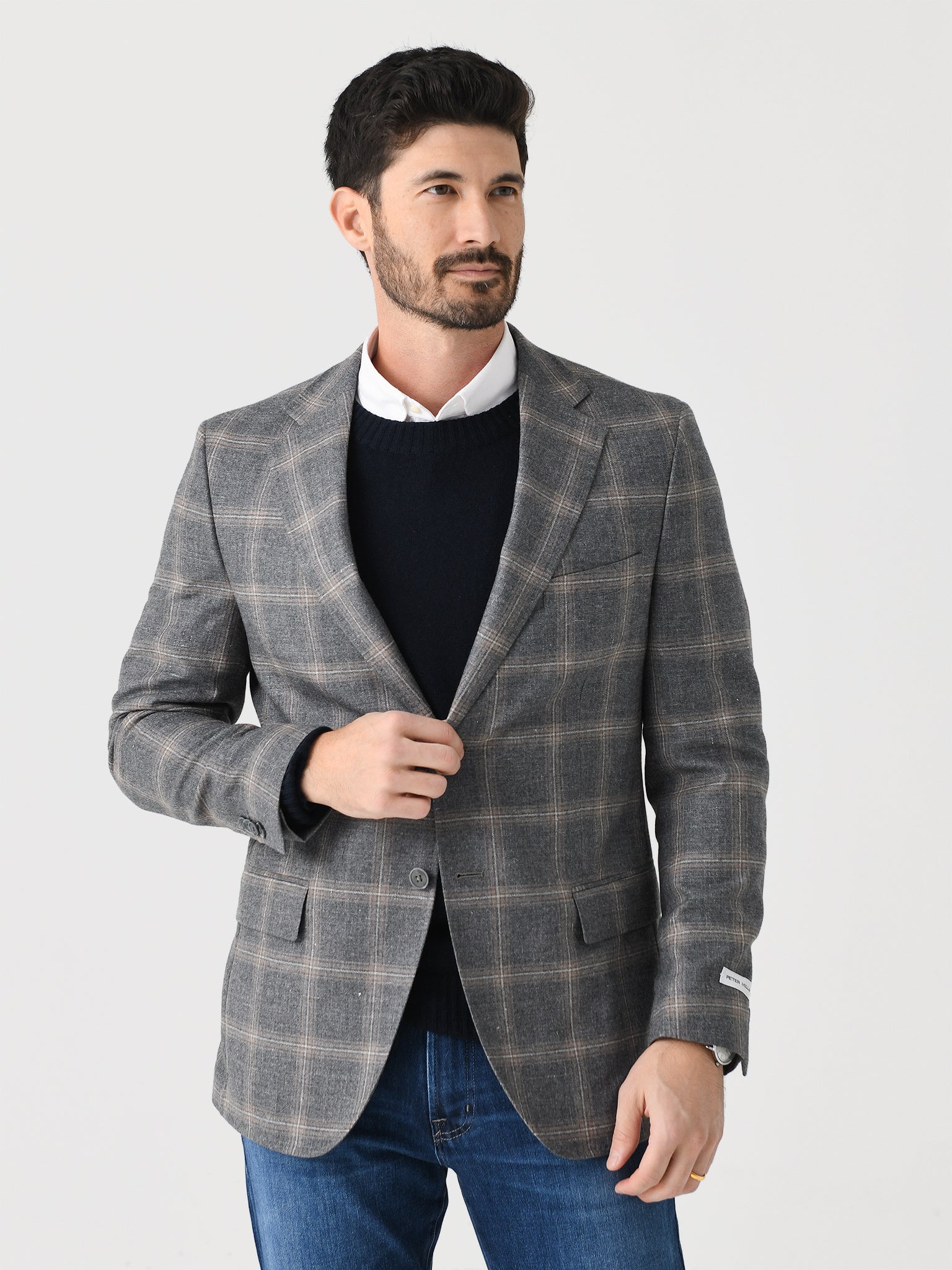 Peter Millar Crown Crafted Men's Harrison Soft Jacket - Saint Bernard