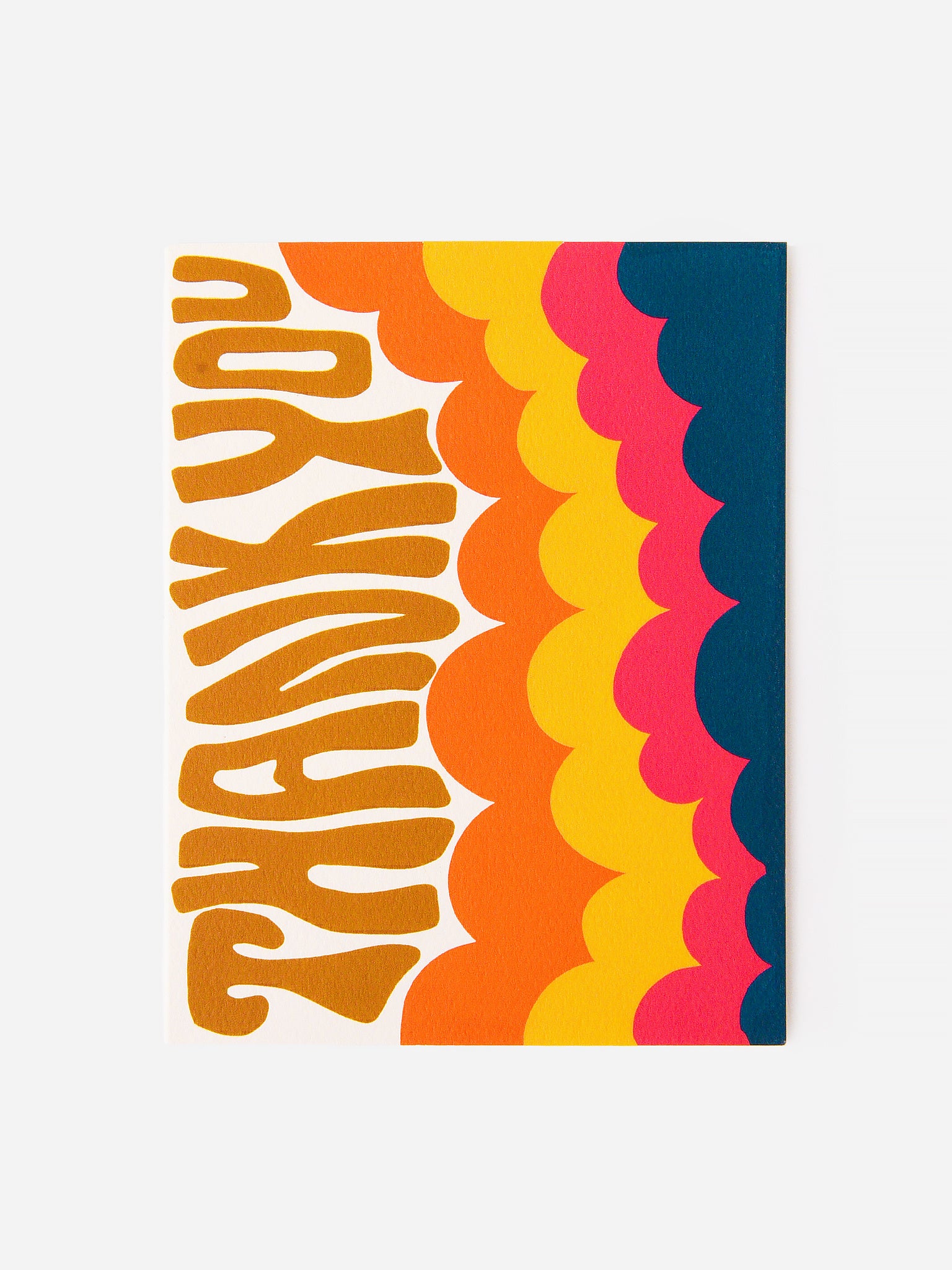 Rainbow Vision Greeting Card - Saint Bernard