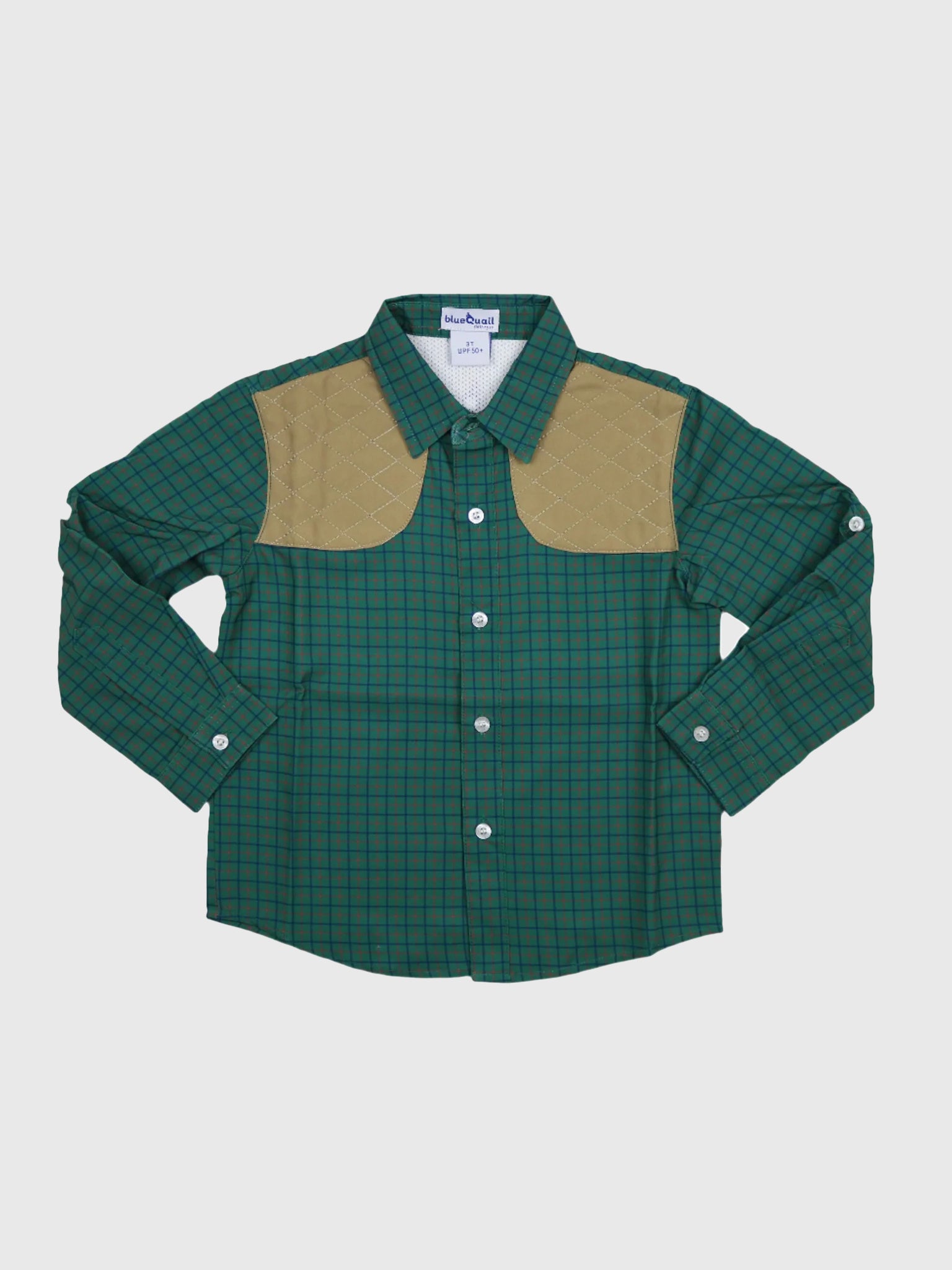 Blue Quail Boys' Ranch Collection Long Sleeve Shirt - Saint Bernard