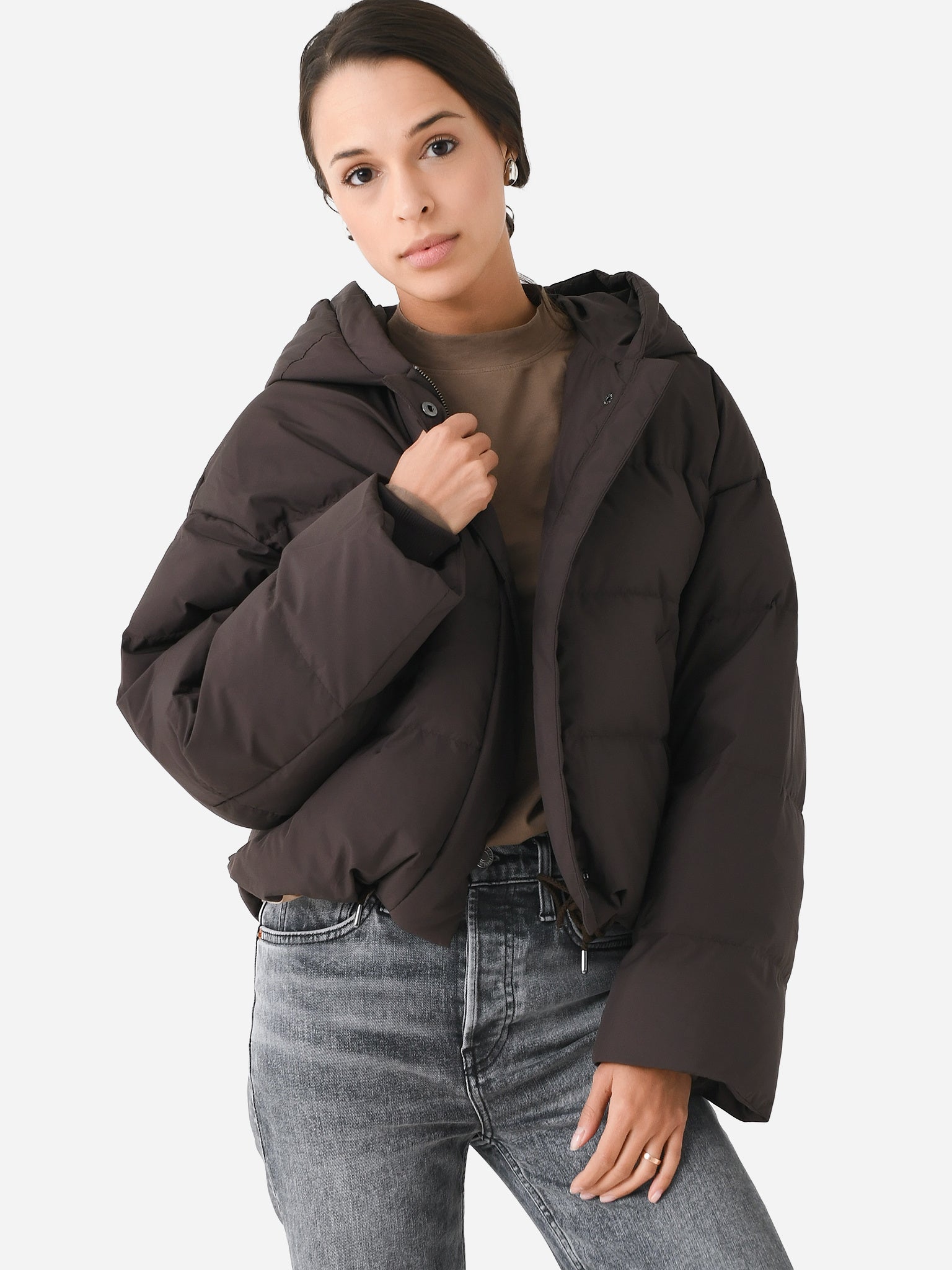Velvet Women's Raylin Cropped Puffer Jacket - Saint Bernard