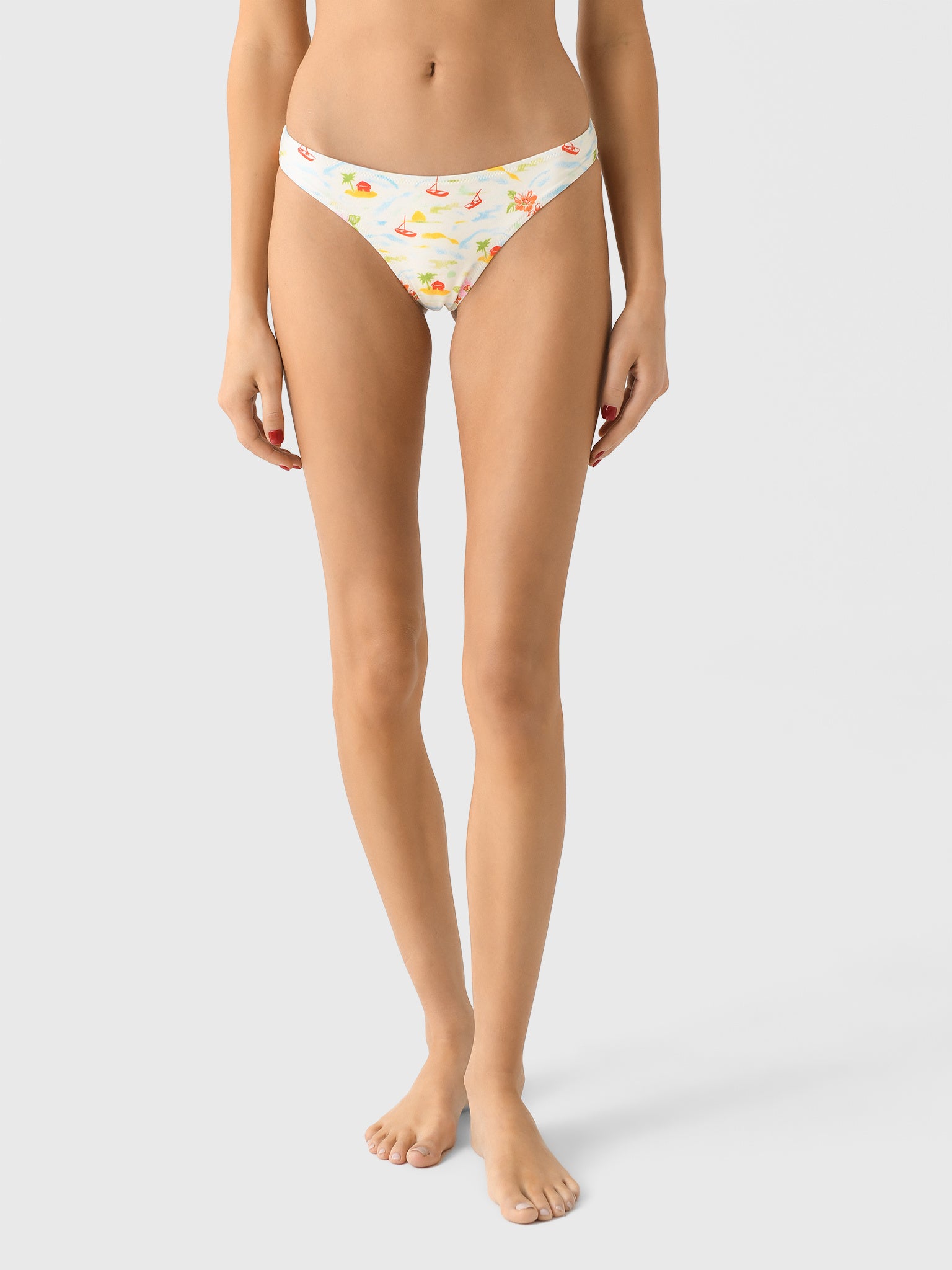 Solid + Striped Women's Tati Bikini Bottom - Saint Bernard