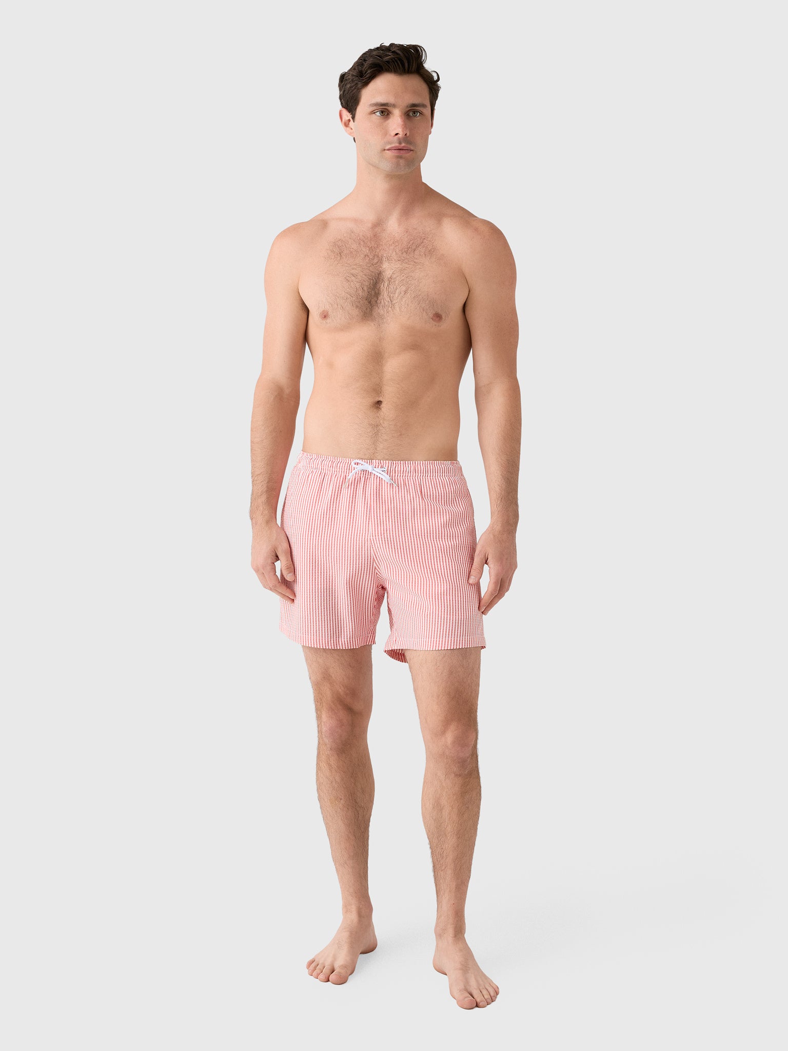 Bermies Men's Red Swim Trunk - Saint Bernard