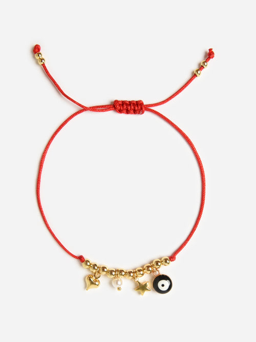 Alexa Leigh Red String Bracelet