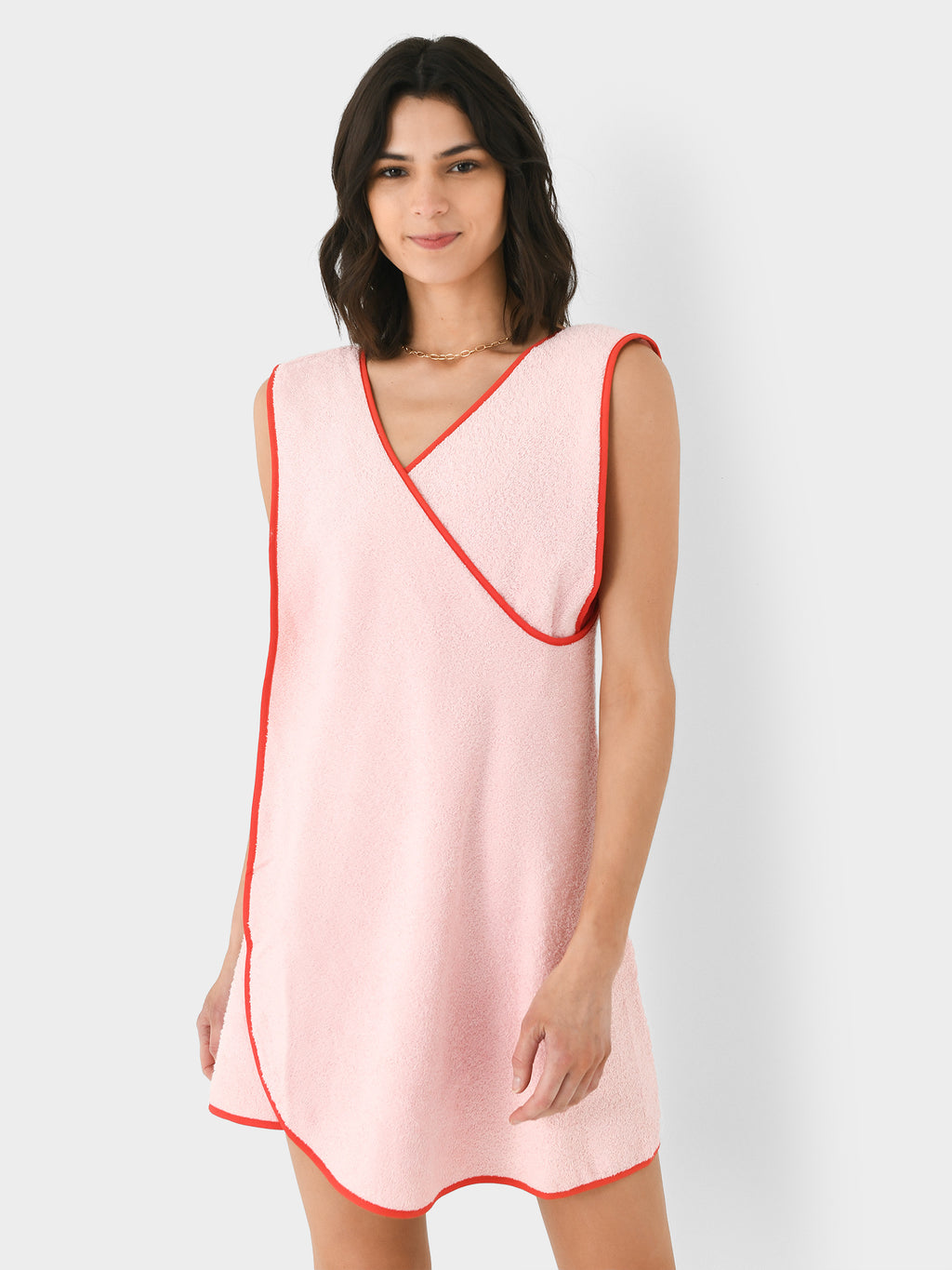 La Veste Women's Regaliz Towel Dress - Saint Bernard